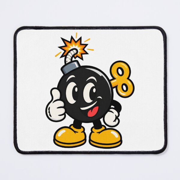 Item preview, Retro Video Game Inspired Bob-omb Character Illustration designed and sold by imagenes.
