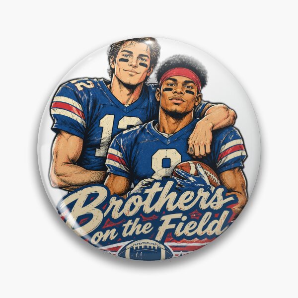 Item preview, Josh Allen and Keon Coleman Buffalo Football Inspired Step Brothers Design designed and sold by slowhandsnot tt.