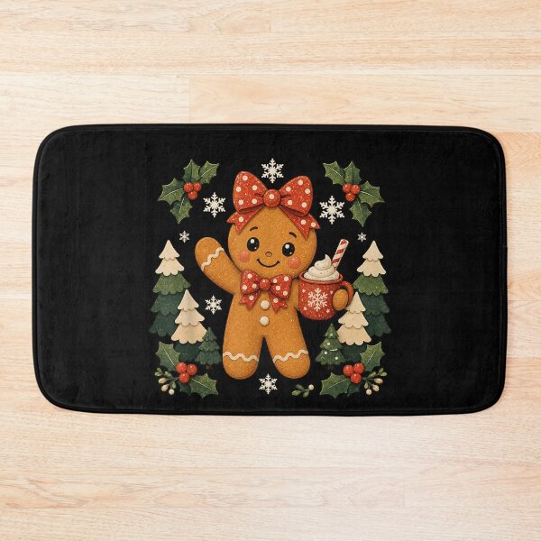 Item preview, Cute Gingerbread Christmas Snow Xmas Gifts for Men Women designed and sold by SuziLope.