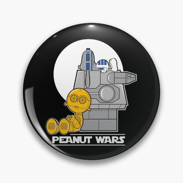 Item preview, Peanut Wars Snoopy R2D2 and C3PO Peanuts Star Wars Mashup designed and sold by MillieRhodes.