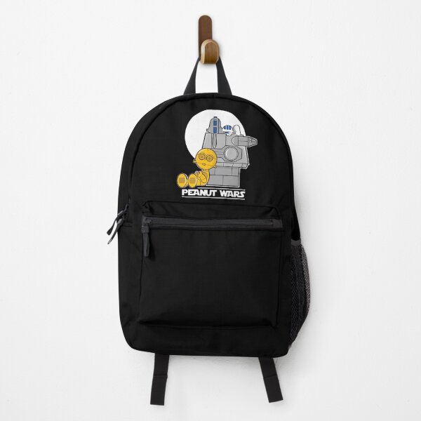 Item preview, Peanut Wars Snoopy R2D2 and C3PO Peanuts Star Wars Mashup designed and sold by MillieRhodes.