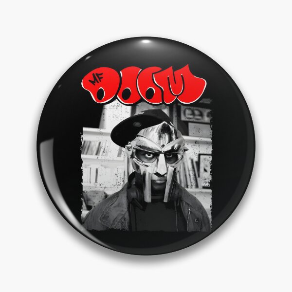 Item preview, MF Doom designed and sold by ChickCharm.