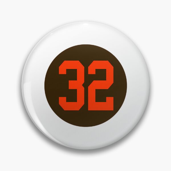 Item preview, Jim Brown Number 32 Jersey Cleveland Browns Inspired designed and sold by JCaliHandCra.