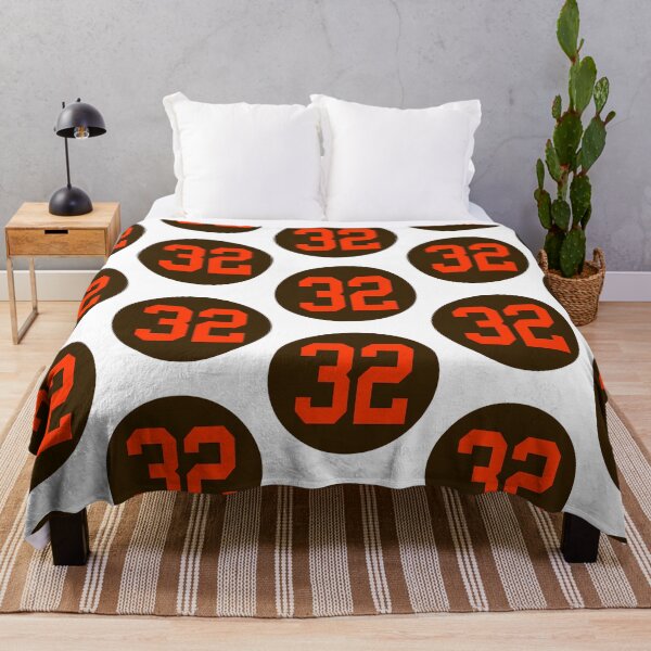 Item preview, Jim Brown Number 32 Jersey Cleveland Browns Inspired designed and sold by JCaliHandCra.