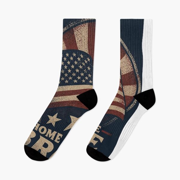 Item preview, Home of the Brave Flag Emblem designed and sold by Avenuse style.