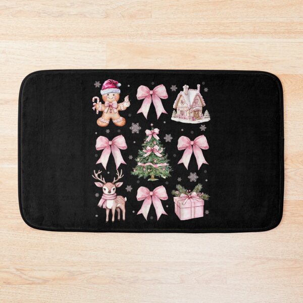 Item preview, Women Coquette Bow Gingerbread Christmas Tree Reindeer Girls designed and sold by SuziLope.