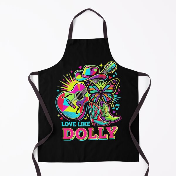 Item preview, Love Like Dolly Colorful Country Music Cowboy Guitar Butterfly designed and sold by ArcaneArtistry.