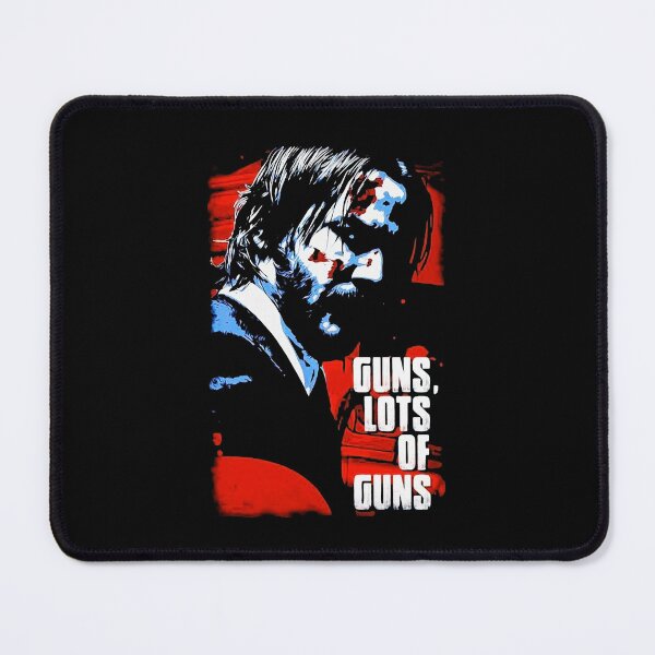 Item preview, Guns Lots Of Guns John Wick Action Movie Art designed and sold by dikamanyun.