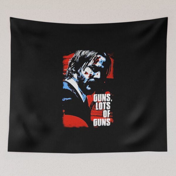 Item preview, Guns Lots Of Guns John Wick Action Movie Art designed and sold by dikamanyun.