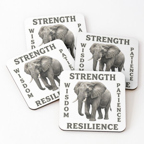 Item preview, Totem Animal: Elephant Spiritual Symbolism designed and sold by The She Shed.