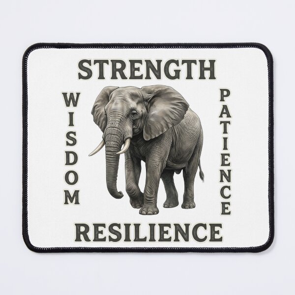 Item preview, Totem Animal: Elephant Spiritual Symbolism designed and sold by The She Shed.