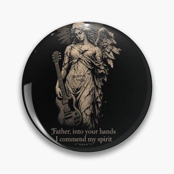 Item preview, Deserve to Die — Alternative Rock Angel designed and sold by Nacho Average Designs.