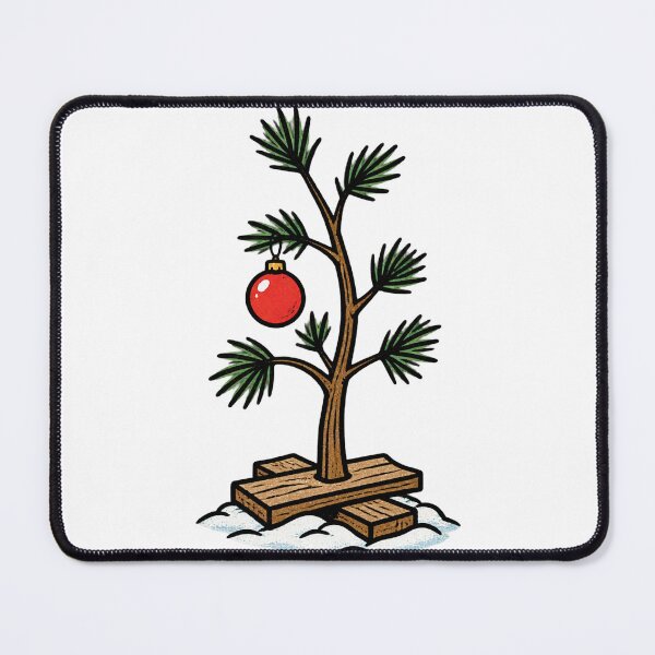 Item preview, Festive Peanuts Inspired Christmas Tree Holiday Design designed and sold by Bayanihan.