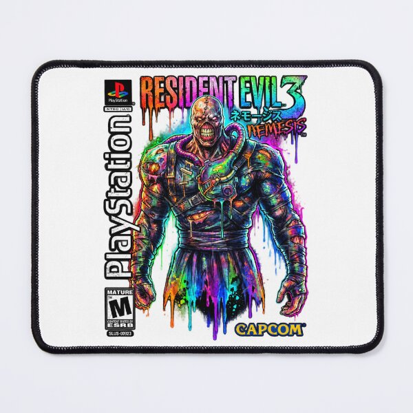 Item preview, Retro Inspired Survival Horror Design Featuring Leon and Claire from Classic Resident Evil designed and sold by Drkinzo.
