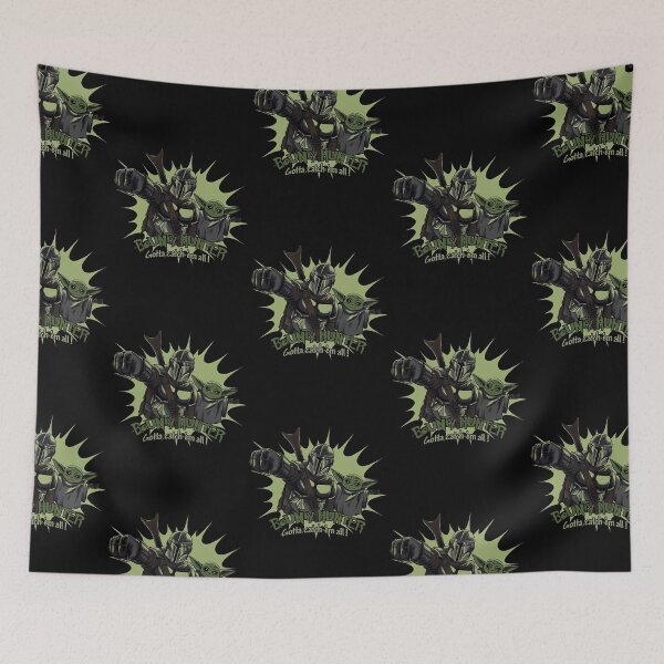 Item preview, The Mandalorian Bounty Hunter Gotta Catch Em All Parody designed and sold by MillieRhodes.