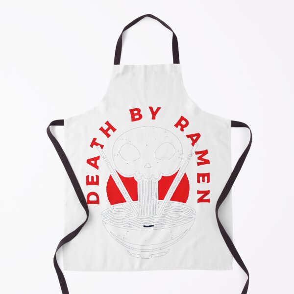 Item preview, Death By Ramen Skull Japanese Noodles Funny Vintage designed and sold by Fatherday.