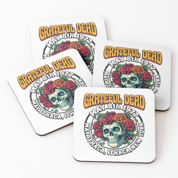 Item preview, Grateful Dead May 1981 Skeleton Skull designed and sold by YansPrint.
