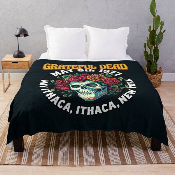 Item preview, Grateful Dead May 1981 Skeleton Skull designed and sold by YansPrint.