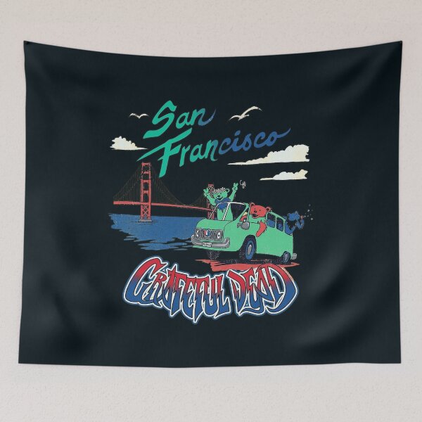 Item preview, San Francisco Grateful Dead Van Design designed and sold by YansPrint.