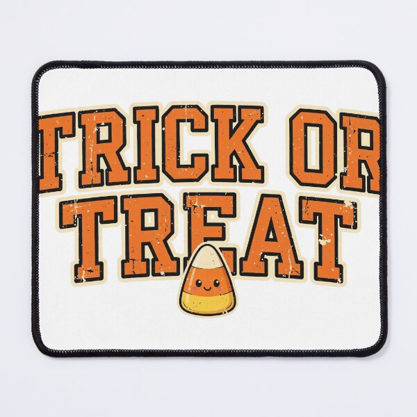 Item preview, Trick or Treat Varsity Shirt — Retro Halloween Tee designed and sold by unthinkabletees.