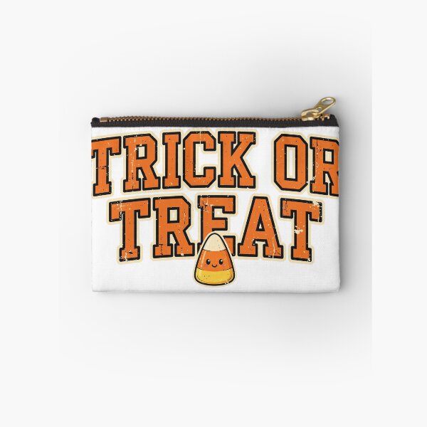 Item preview, Trick or Treat Varsity Shirt — Retro Halloween Tee designed and sold by unthinkabletees.