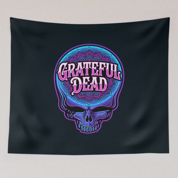 Item preview, Grateful Dead Neon Skull Design designed and sold by YansPrint.