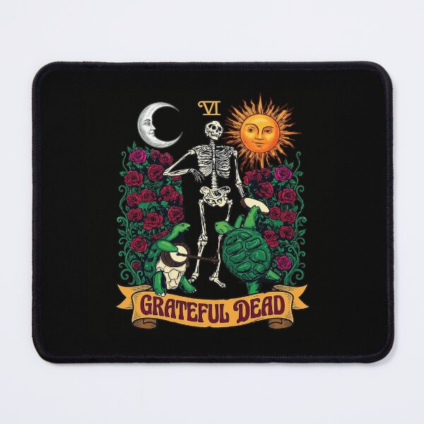 Item preview, Grateful Dead Skeleton Roses Banner designed and sold by YansPrint.