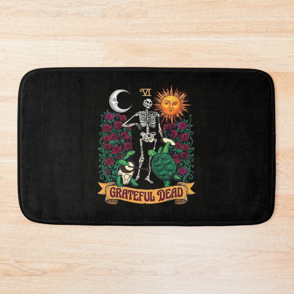 Item preview, Grateful Dead Skeleton Roses Banner designed and sold by YansPrint.
