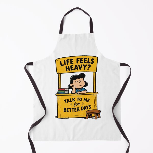 Item preview, Lucy Peanut Offering Psychiatric Help Vintage Style Illustration designed and sold by Bayanihan.