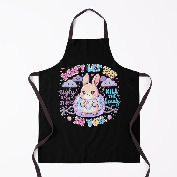 Item preview, Don't Let The Ugly In Others Kill The Beauty In You Cute Bunny designed and sold by ArcaneArtistry.