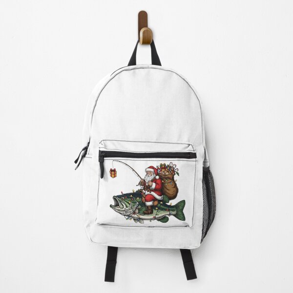 Item preview, Fishing Santa Christmas Bass Fish Holiday FishermaN designed and sold by Regainbara.