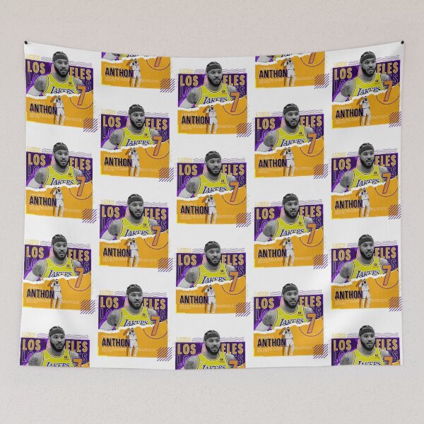 Artikelvorschau, Carmelo-Anthony -Basketball-Papierposter-Lakers entworfen und verkauft von breezeteesss.