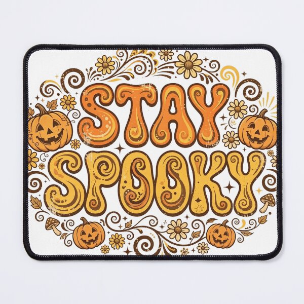 Item preview, Stay Spooky Shirt — Retro 70s Groovy Halloween Tee designed and sold by unthinkabletees.