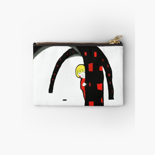 Item preview, Little Girl Peeking Behind Black Structure designed and sold by pon-pon-55.