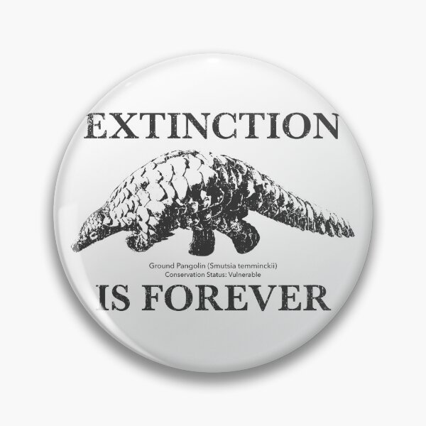 Item preview, Extinction is Forever - Ground Pangolin designed and sold by sugarsongart.