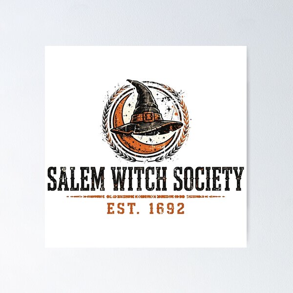 Item preview, Salem Witch Society Shirt — Vintage Halloween Tee designed and sold by unthinkabletees.