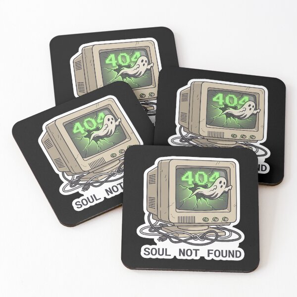 Item preview, Soul Not Found — Retro CRT Ghost Tech Humor designed and sold by TheCalmEdit.