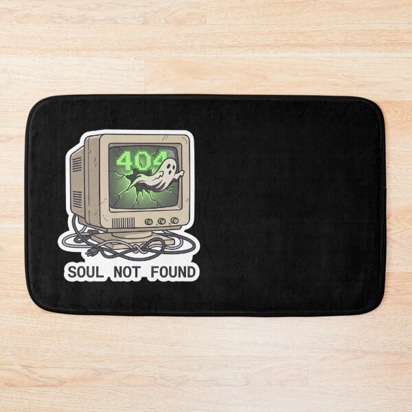 Item preview, Soul Not Found — Retro CRT Ghost Tech Humor designed and sold by TheCalmEdit.