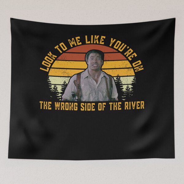 Item preview, Looks To Me Like You're On The Wrong Side Of The River Shirts, Richard O'connell The Mummy Shirt, 90s Vintage Retro  designed and sold by philmilanezi343.