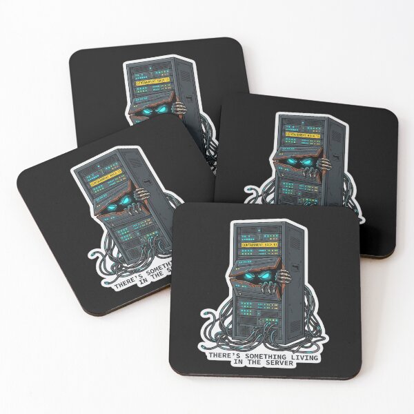 Item preview, Something Living in the Server — Sysadmin Humor designed and sold by TheCalmEdit.