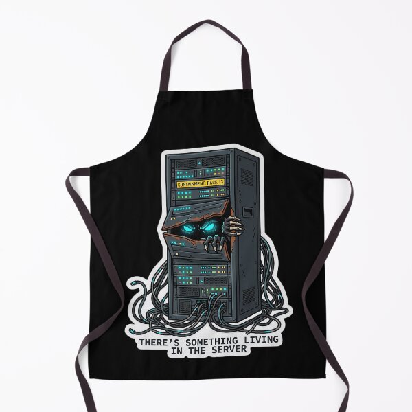 Item preview, Something Living in the Server — Sysadmin Humor designed and sold by TheCalmEdit.