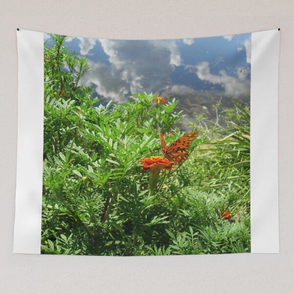 Item preview, Gulf Fritillary at Water's Edge designed and sold by May Lattanzio.