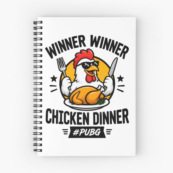 Item preview, Winner Winner Chicken Dinner Gaming Inspired Design for Victory Celebration designed and sold by MirDemirDemirer.