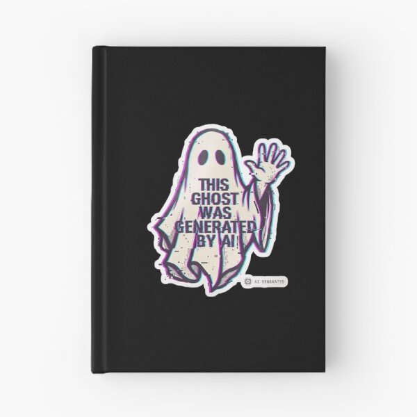 Item preview, This Ghost Was Generated by AI — Glitch Ghost Art designed and sold by TheCalmEdit.