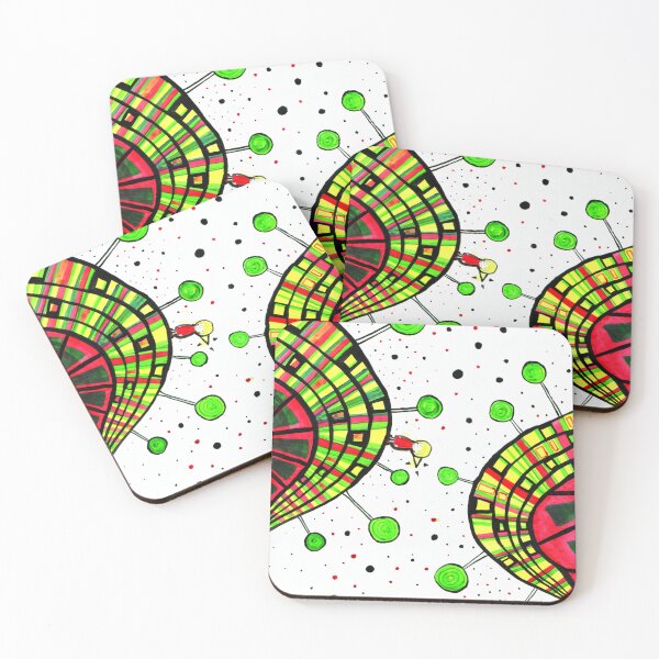 Item preview, Another World with Colorful Patterns designed and sold by pon-pon-55.