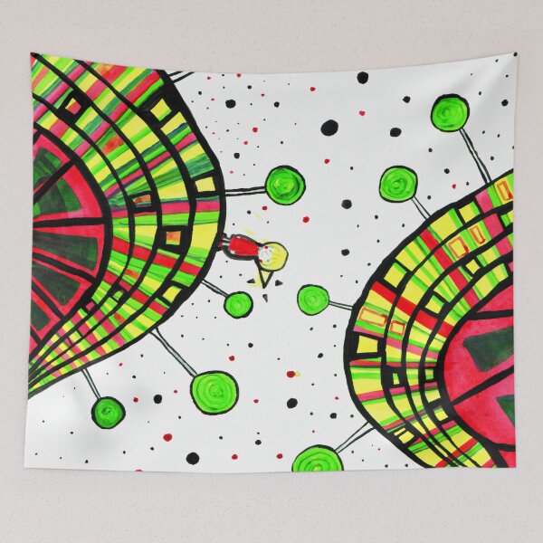 Item preview, Another World with Colorful Patterns designed and sold by pon-pon-55.