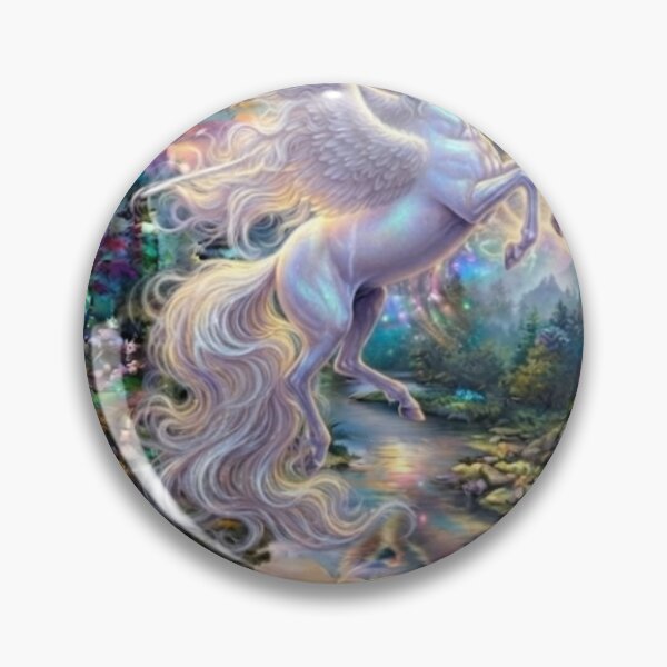 Item preview, Mystical Pegasus Journey in an Enchanted Forest designed and sold by SodhaIqbalKasam.