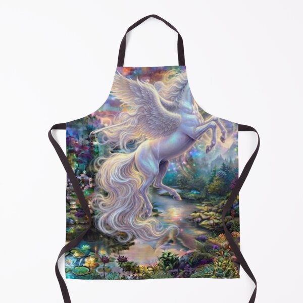 Item preview, Mystical Pegasus Journey in an Enchanted Forest designed and sold by SodhaIqbalKasam.