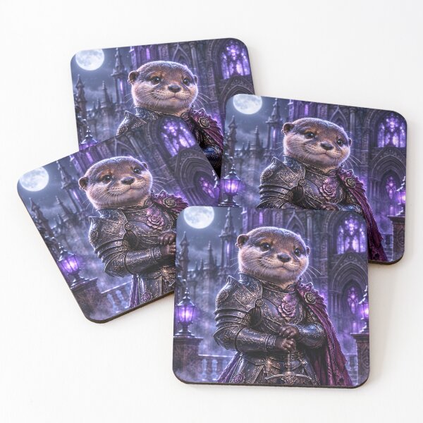Item preview, Sir Barnaby Whiskerbrook, Otter Knight designed and sold by WhimsigothArt26.