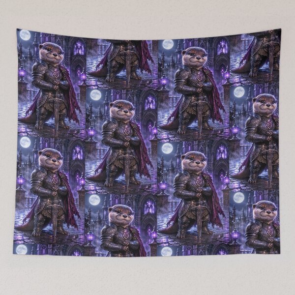 Item preview, Sir Barnaby Whiskerbrook, Otter Knight designed and sold by WhimsigothArt26.
